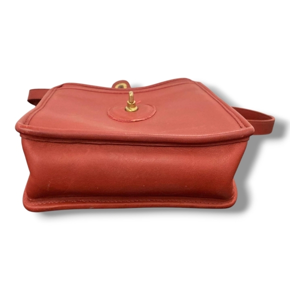 Vintage USA COACH Murphy 9930 Station Classic Leather Crossbody Shoulder Handbag - Picture 6 of 17